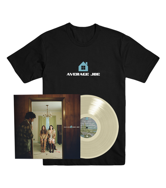 Plain Jane Vinyl (signed) + Average Joe Tee