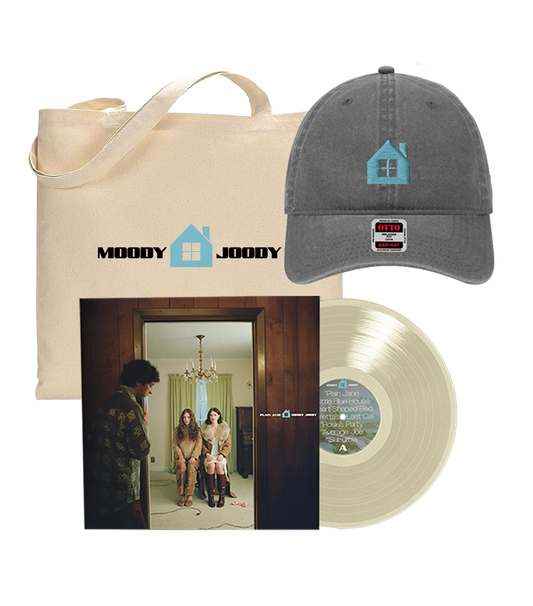 Plain Jane Vinyl (signed) + Tote & Hat Bundle