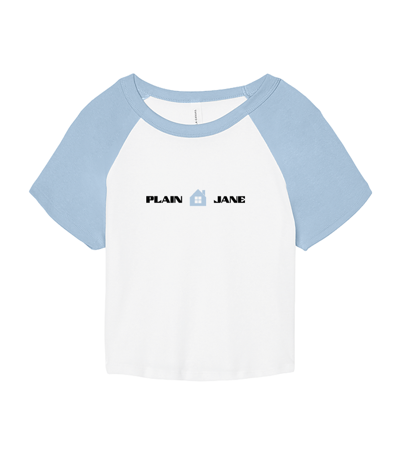 Plain Jane Raglan Babydoll Tee