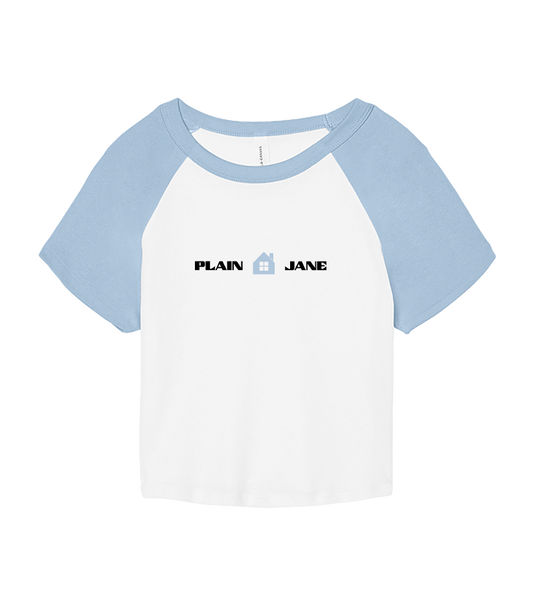 Plain Jane Raglan Babydoll Tee