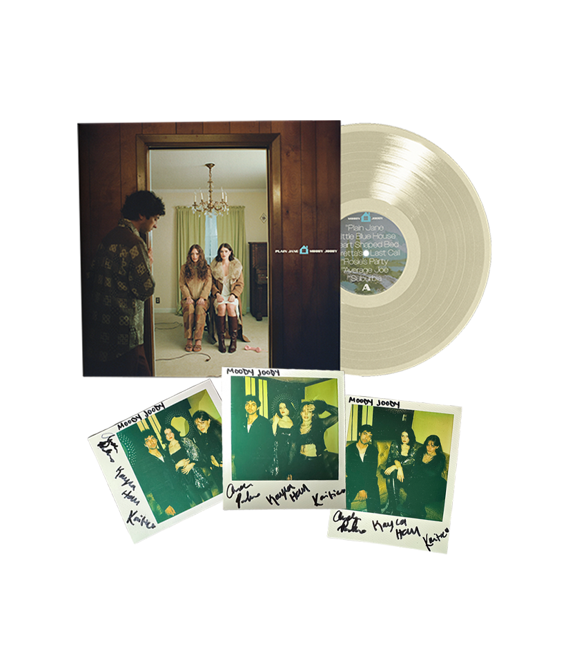 Plain Jane Vinyl (signed) + Band Poloroid Bundle
